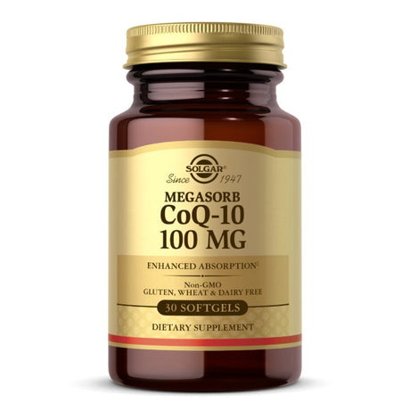 Koenzym Q10 Solgar Megasorb CoQ-10 100 mg 30 caps - Sklep Witaminki.pl