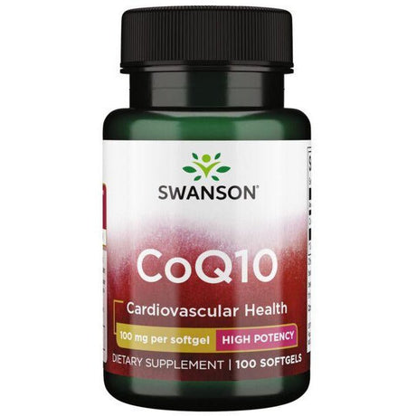 Koenzym Q10 Swanson CoQ10 100 mg 100 softgels - Sklep Witaminki.pl