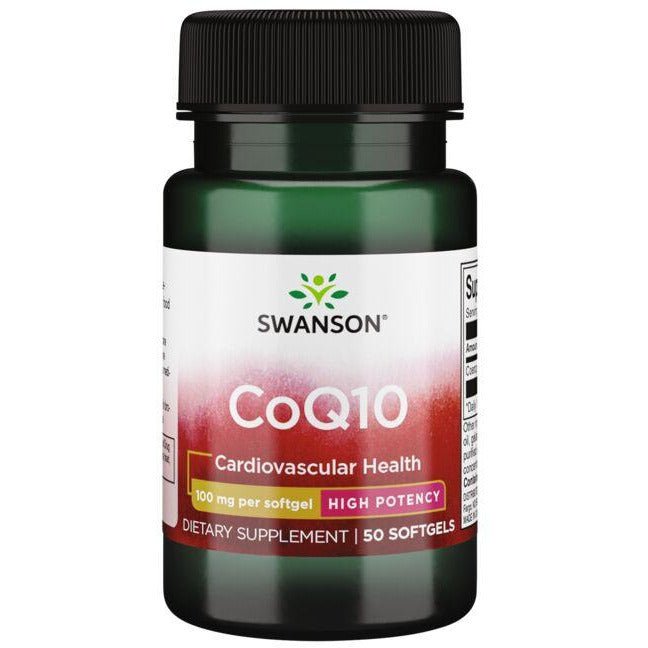 Koenzym Q10 Swanson CoQ10 100 mg 50 softgels - Sklep Witaminki.pl