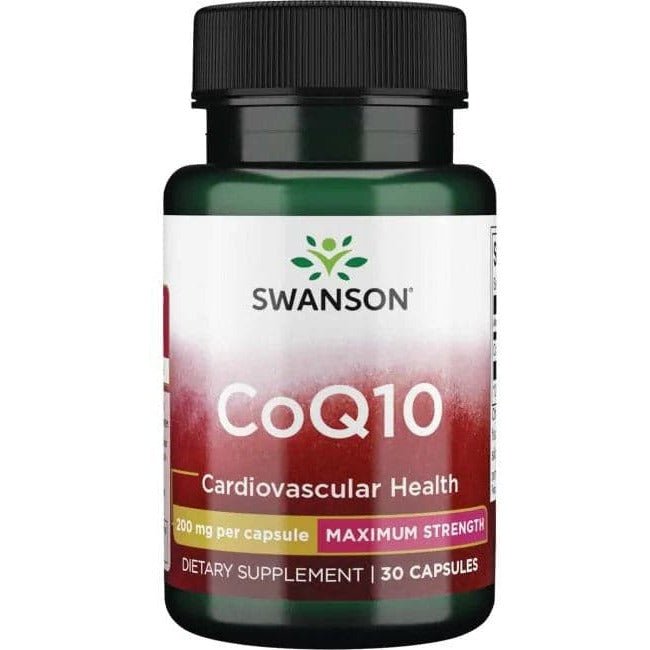 Koenzym Q10 Swanson CoQ10 200 mg 30 caps - Sklep Witaminki.pl