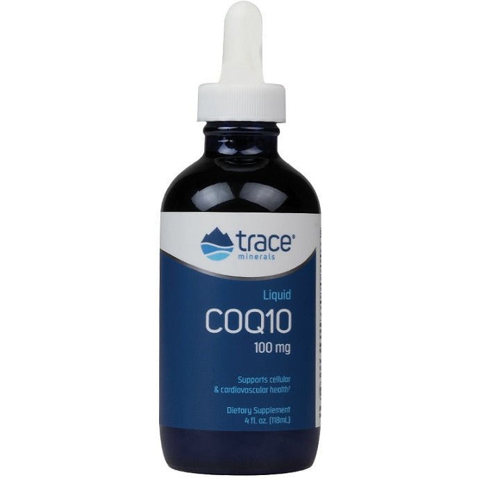 Koenzym Q10 Trace Minerals Liquid CoQ10 100mg 118 ml - Sklep Witaminki.pl