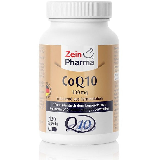 Koenzym Q10 Zein Pharma Coenzyme Q10 100mg 120 caps - Sklep Witaminki.pl