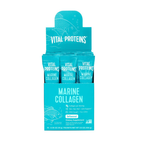 Kolagen Morski Vital Proteins Marine Collagen Unflavored 10 x 10 g - Sklep Witaminki.pl