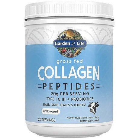 Kolagen Peptydy Garden of Life Collagen Peptides Grass Fed 560 g - Sklep Witaminki.pl