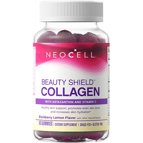 Kolagen Peptydy NeoCell Beauty Shield Collagen 60 gummies Blackberry Lemon - Sklep Witaminki.pl