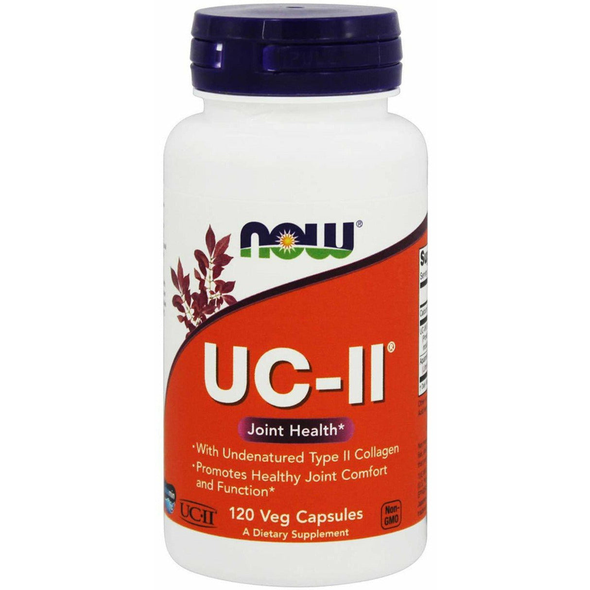 Kolagen Typu 2 NOW Foods UC-II Undenatured Type II Collagen 120 vcaps - Sklep Witaminki.pl