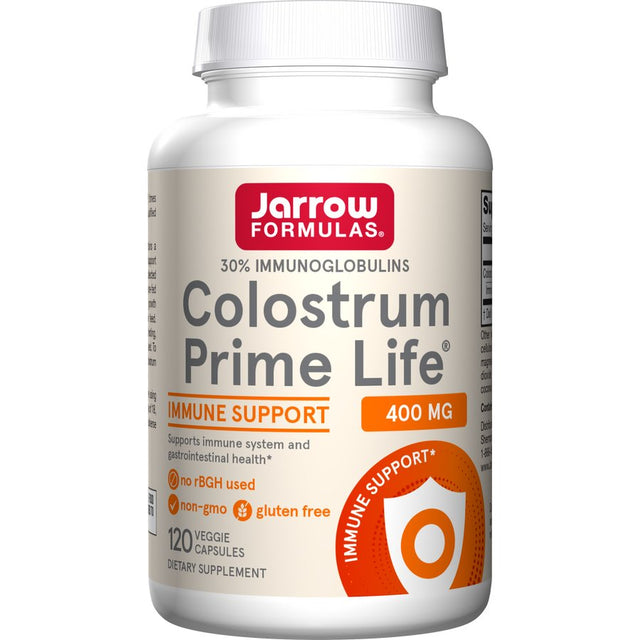 Kolostrum Jarrow Formulas Colostrum Prime Life 400 mg 120 caps - Sklep Witaminki.pl