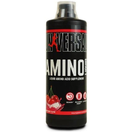 Kompleks Aminokwasów Universal Nutrition Amino Liquid Cherry Burst 1000 ml - Sklep Witaminki.pl