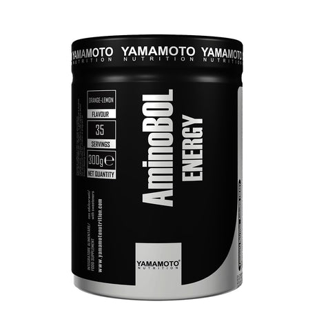 Kompleks Aminokwasów Yamamoto Nutrition AminoBol Energy Orange-Lemon 300 g - Sklep Witaminki.pl