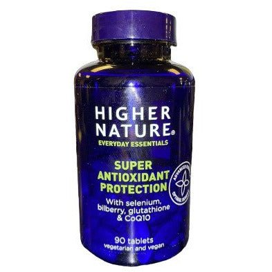 Kompleks Antyoksydantów Higher Nature Super Antioxidant Protection 90 tabs - Sklep Witaminki.pl