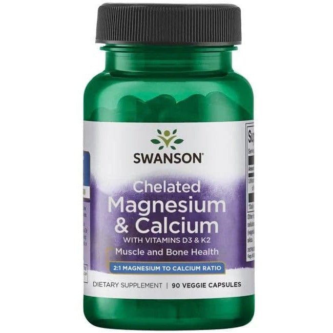 Albion Magnesium & Calcium with Vitamins D3 & K2
