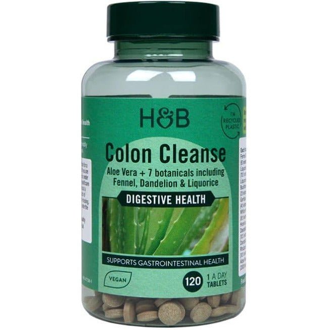 Kompleks na jelita Holland & Barrett Colon Cleanse 120 tabs - Sklep Witaminki.pl