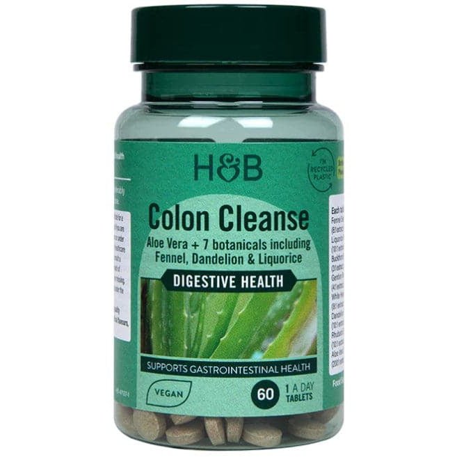 Kompleks na jelita Holland & Barrett Colon Cleanse 60 tabs - Sklep Witaminki.pl