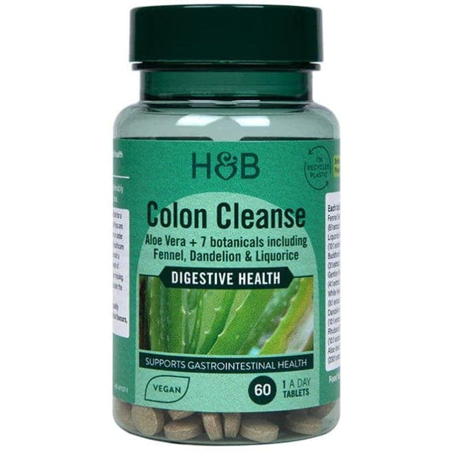 Kompleks na jelita Holland & Barrett Colon Cleanse 60 tabs - Sklep Witaminki.pl