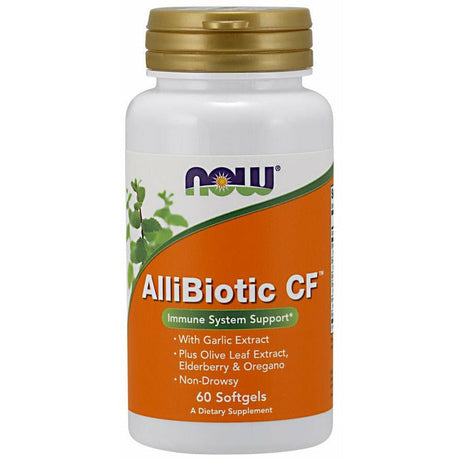 NOW Foods AlliBiotic CF 60 softgels Sklep Witaminki