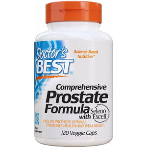 Kompleks na prostatę Doctor's BEST Comprehensive Prostate Formula with Seleno Excell 120 vcaps - Sklep Witaminki.pl