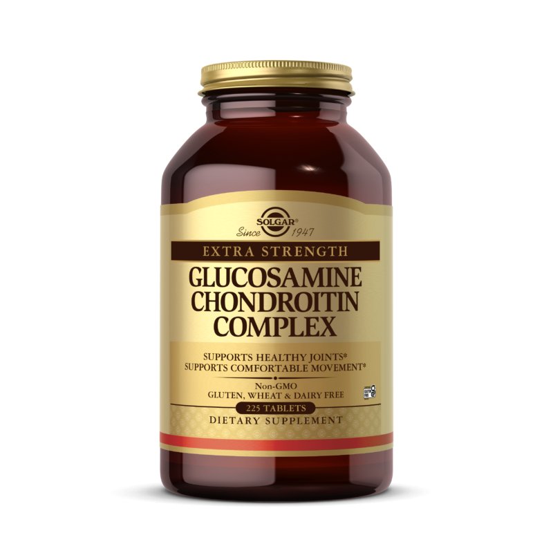 Kompleks na stawy Solgar Glucosamine Chondroitin Complex 225 tabs - Sklep Witaminki.pl