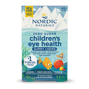 Kompleks na wzrok dla Dzieci Nordic Naturals Children's Eye Health Gummies 30 gummies Lemoniada truskawkowa - Sklep Witaminki.pl