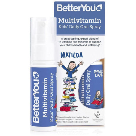 Kompleks witamin dla Dzieci BetterYou Multivitamin Kids Oral Spray 25 ml - Sklep Witaminki.pl