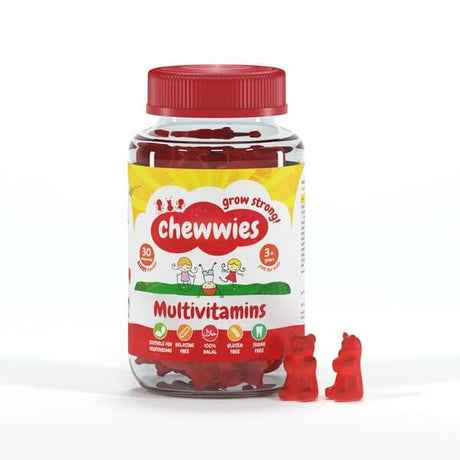 Kompleks witamin dla dzieci Chewwies Multivitamins 30 chewwies Berry - Sklep Witaminki.pl