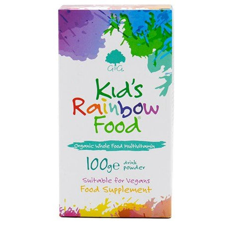 Kompleks witamin dla Dzieci G&G G&G Kids Rainbow Food BIO proszek 100 g - Sklep Witaminki.pl