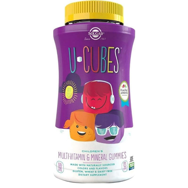 Kompleks witamin dla Dzieci Solgar U-Cubes Children's Multivitamin & Mineral Gummies 120 gummies - Sklep Witaminki.pl