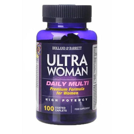 Kompleks witamin dla kobiet Holland & Barrett Ultra Woman Daily Multi 100 caplets - Sklep Witaminki.pl