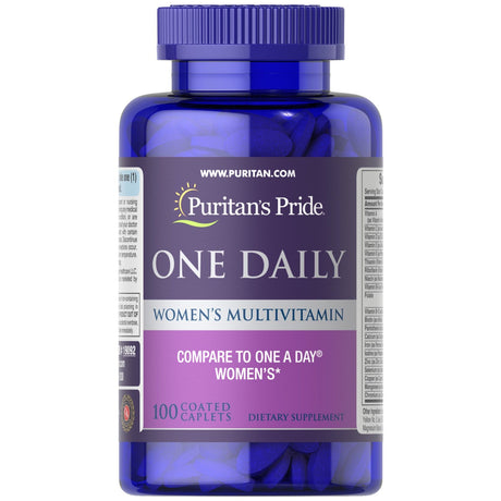 Kompleks witamin dla kobiet Puritan's Pride One Daily Women's Multivitamin 100 tabs - Sklep Witaminki.pl