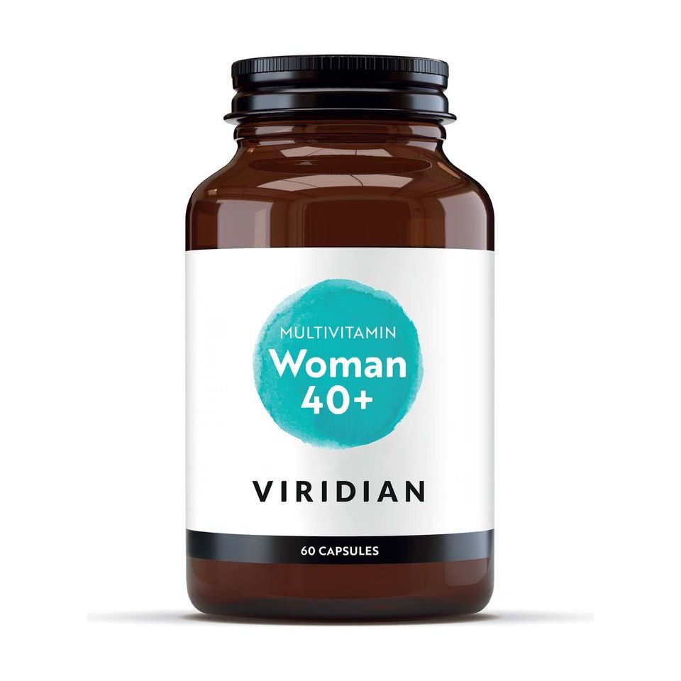 Kompleks witamin dla kobiet Viridian Multivitamin Woman 40+ 60 caps - Sklep Witaminki.pl