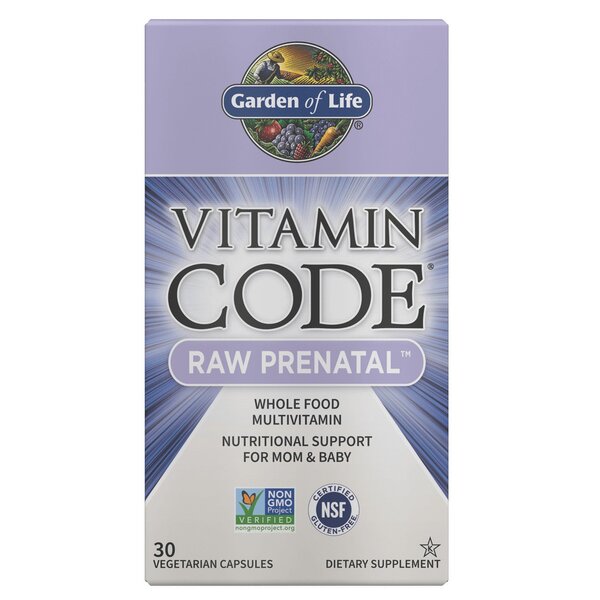 Kompleks witamin dla kobiet w ciąży Garden of Life Vitamin Code RAW Prenatal 30 vcaps - Sklep Witaminki.pl