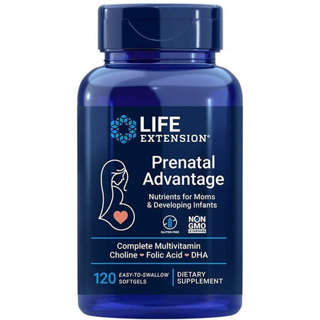 Kompleks witamin dla kobiet w ciąży Life Extension Prenatal Advantage 120 caps - Sklep Witaminki.pl
