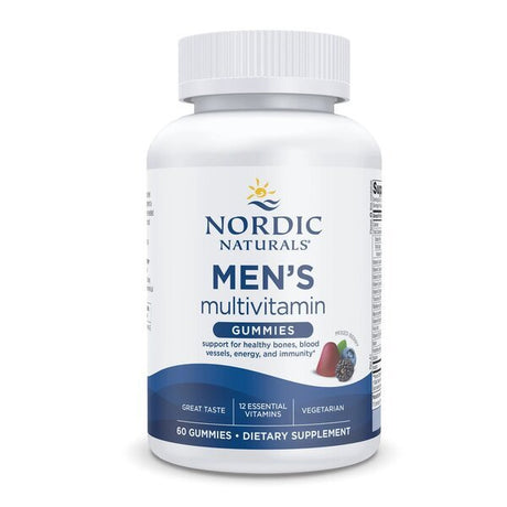 Kompleks witamin dla mężczyzn Nordic Naturals Men's Multivitamin Gummies Mixed Berry 60 gummies - Sklep Witaminki.pl