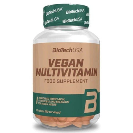 Kompleks witamin dla wegan BioTechUSA Vegan Multivitamin 60 tabs - Sklep Witaminki.pl
