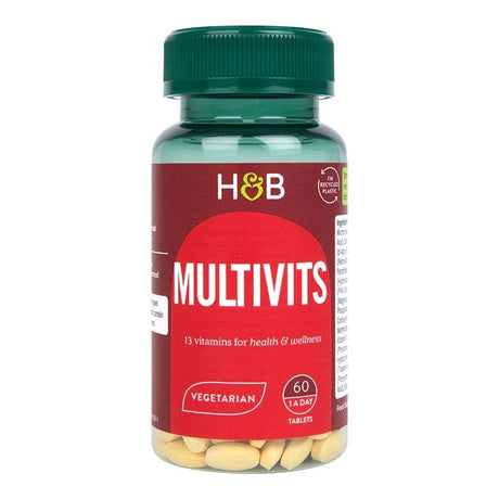 Kompleks witamin uniwersalny Holland & Barrett Multivits 60 tabs - Sklep Witaminki.pl