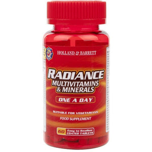 Kompleks witamin uniwersalny Holland & Barrett Radiance Multi Vitamins & Minerals One a Day 60 tablets - Sklep Witaminki.pl