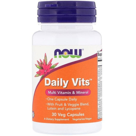 Kompleks witamin uniwersalny NOW Foods Daily Vits Capsules 30 caps - Sklep Witaminki.pl