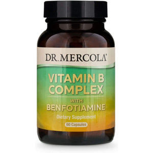 Kompleks witamin z grupy B Dr. Mercola Vitamin B Complex 60 caps - Sklep Witaminki.pl