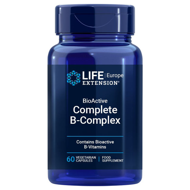 Kompleks witamin z grupy B Life Extension Bioactive Complete B Complex 60 caps - Sklep Witaminki.pl