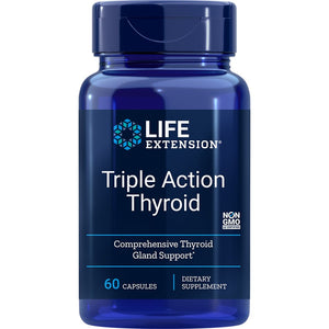 Kompleks wspierający pracę tarczycy Life Extension Triple Action Thyroid 60 caps - Sklep Witaminki.pl