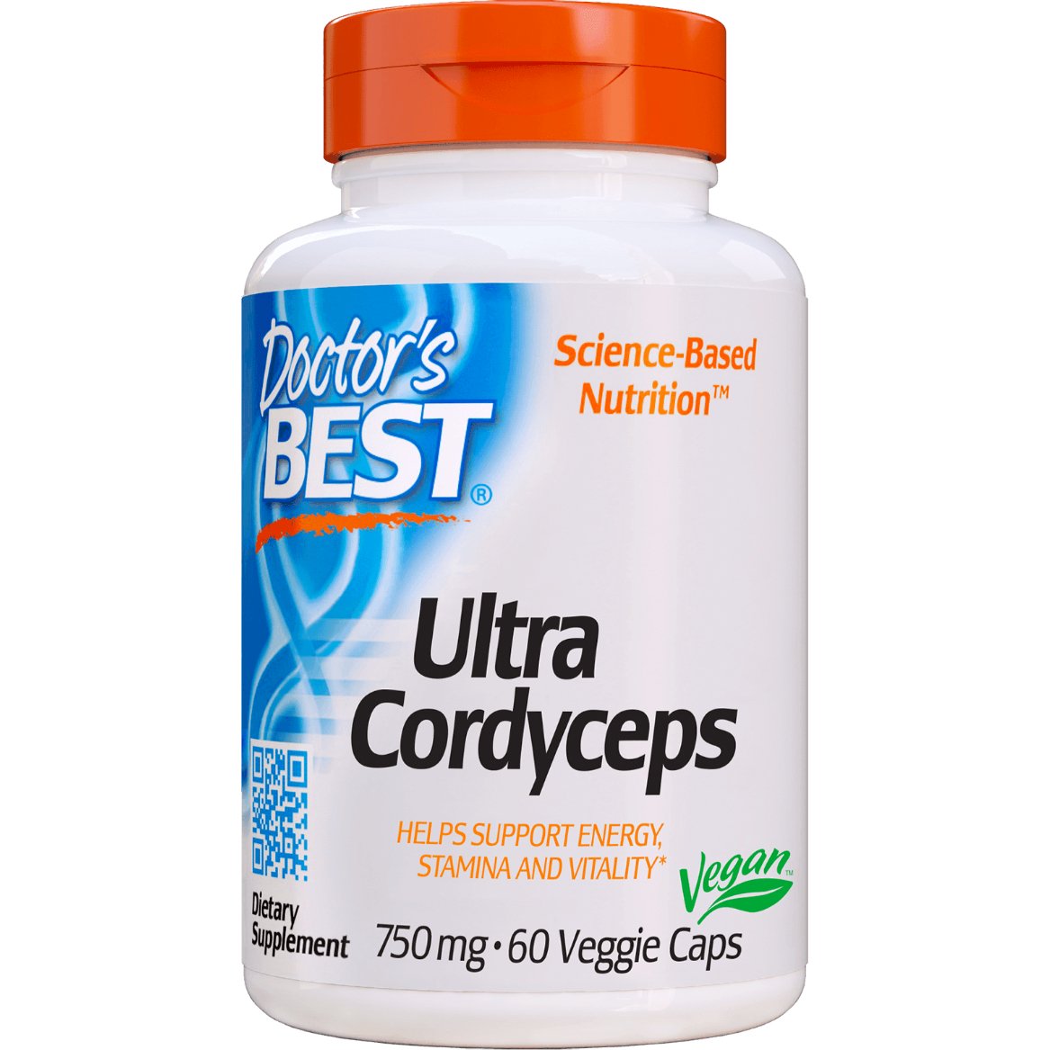 Kordyceps Doctor's BEST Ultra Cordyceps 750 mg 60 vcaps - Sklep Witaminki.pl