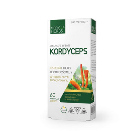 Kordyceps Medica Herbs Kordyceps 60 caps - Sklep Witaminki.pl
