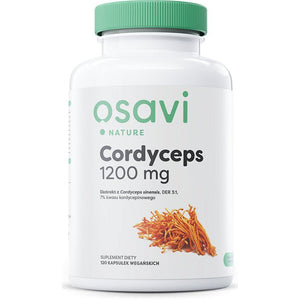 Kordyceps Osavi Cordyceps 1200mg 120 vegan caps - Sklep Witaminki.pl