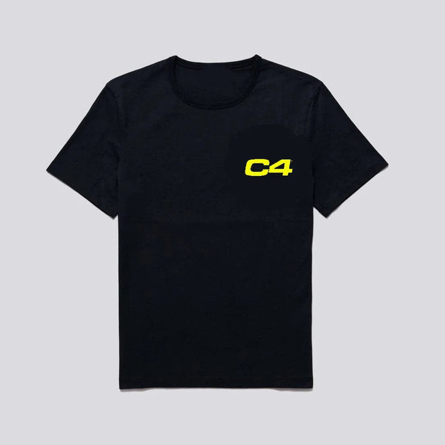 Koszulka T-shirt Cellucor C4 T-Shirt Uniwersalny Black & Yellow - Sklep Witaminki.pl