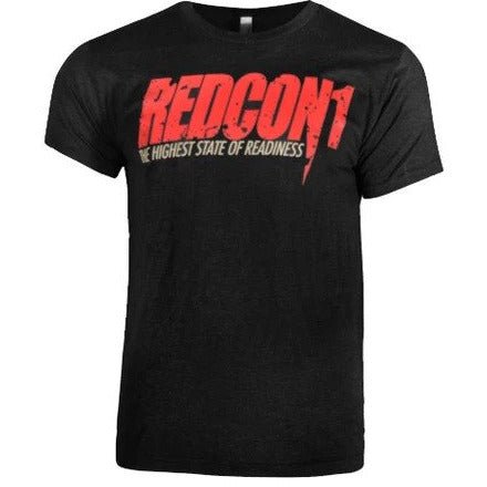 Koszulka T-shirt Redcon1 Redcon1 T-shirt Black & Red L (Large) - Sklep Witaminki.pl
