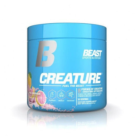 Kreatyna BEAST Sports Nutrition Creature Powder Pink Lemonade 165 g - Sklep Witaminki.pl