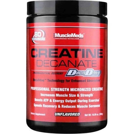 Kreatyna MuscleMeds Creatine Decanate Unflavored 300 g - Sklep Witaminki.pl
