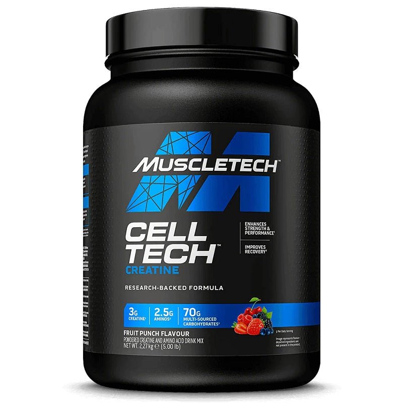 Kreatyna MuscleTech Cell-Tech Creatine Fruit Punch 2270 g - Sklep Witaminki.pl