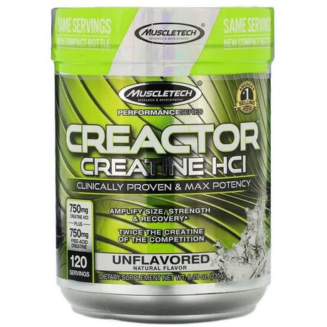 Kreatyna MuscleTech Creactor Unflavoured 235 g - Sklep Witaminki.pl