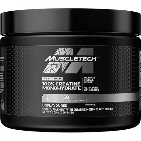Kreatyna MuscleTech Platinum 100% Creatine Monohydrate 200 g - Sklep Witaminki.pl