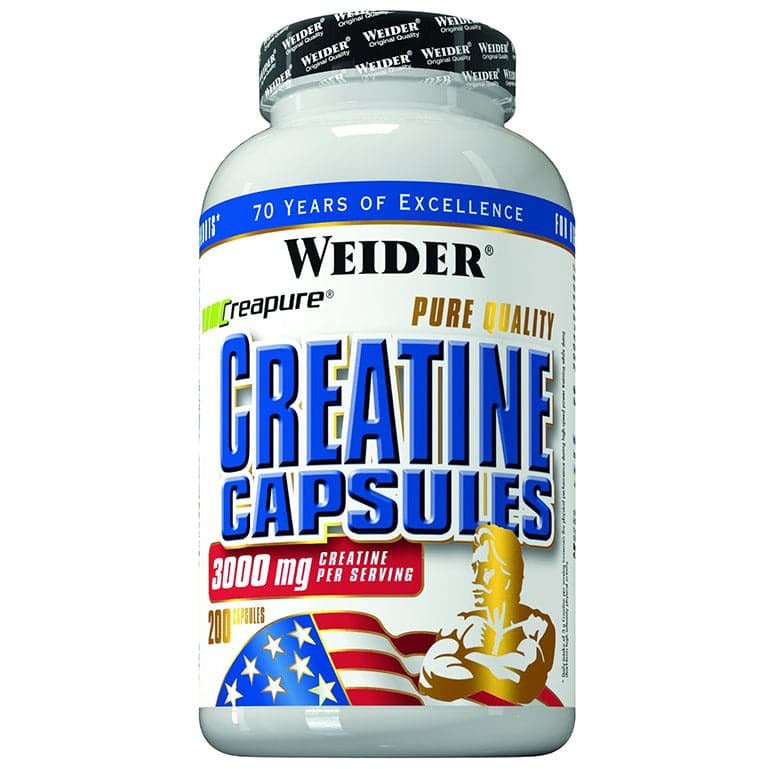 Kreatyna Weider Creatine Capsules 200 caps - Sklep Witaminki.pl